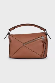 Leather Puzzle bag