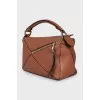 Leather Puzzle bag