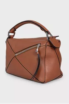 Leather Puzzle bag