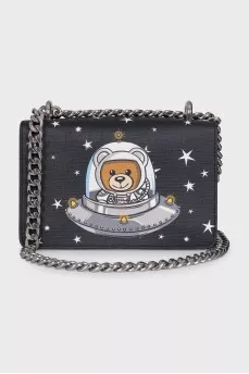 Шкіряна сумка Space Teddy