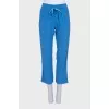 Light blue sports pants