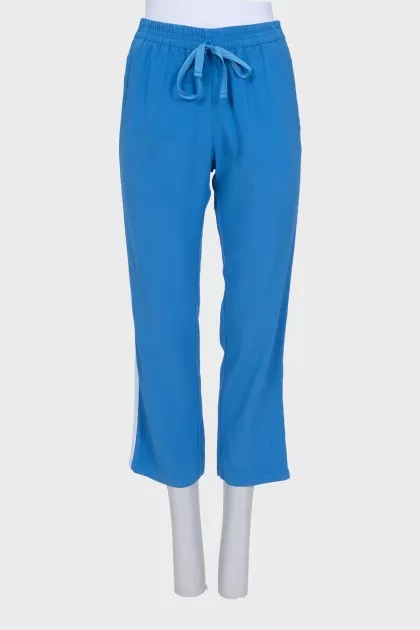 Light blue sports pants