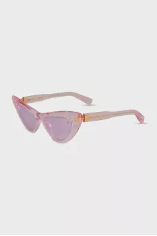 Pink cat eye sunglasses