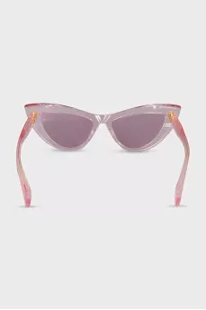 Pink cat eye sunglasses