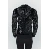 Black Hud in rhinestones