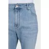 Men's tapered mid-rise jeans