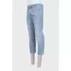 Men's tapered mid-rise jeans