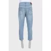 Men's tapered mid-rise jeans
