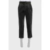 Men's gray corduroy trousers
