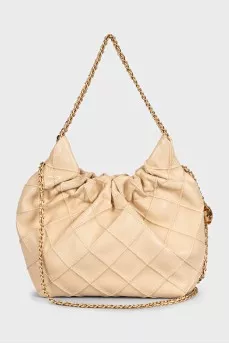 Fleming beige crossbody