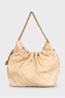 Fleming beige crossbody