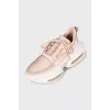 Pink B-Bold sneakers