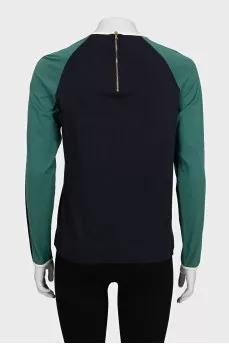 Black jumper with decor