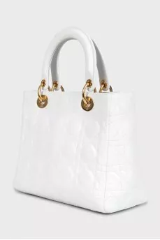 Lady Dior quilted leather bag