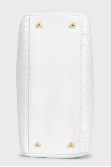 Lady Dior quilted leather bag