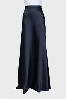 Purple maxi skirt with tag