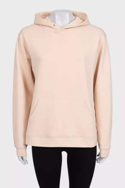 Beige hoodie