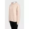 Beige hoodie