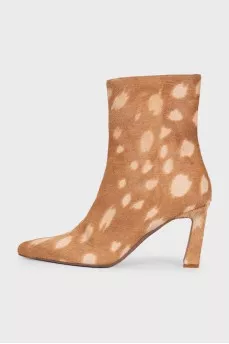 Altair brown ankle boots with tag