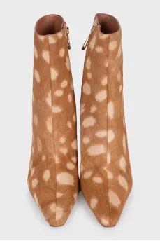 Altair brown ankle boots with tag