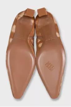 Altair brown ankle boots with tag