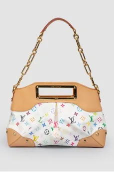 Сумка White Monogram Multicolore Judy MM