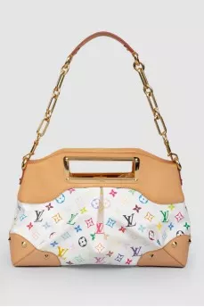 Сумка White Monogram Multicolore Judy MM