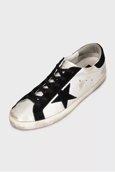 Сріблясті кеди Super-Star