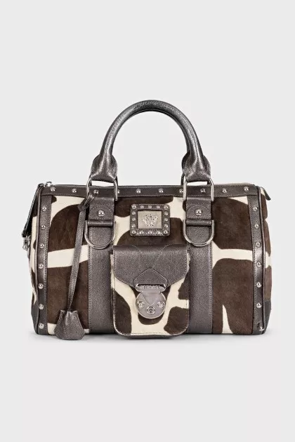 Snap Out Of It Pony Skin Tote