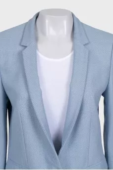Light blue wool jacket
