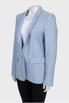 Light blue wool jacket