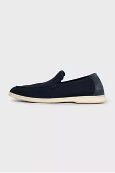 Мужские лоферы Summer Walk из текстиля 