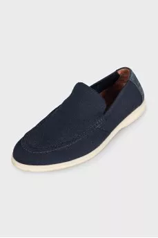 Мужские лоферы Summer Walk из текстиля 
