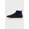 Men's blue boots