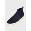 Men's blue boots