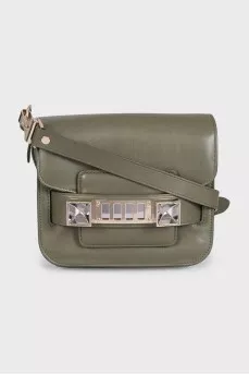 Green Leather Bag PS11
