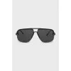 Men's green tinted sunglasses