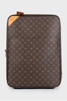 Pegase suitcase with a signature print