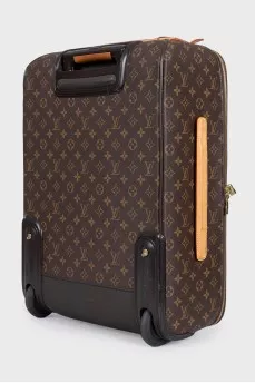 Pegase suitcase with a signature print