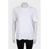 White mesh t-shirt