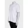 White mesh t-shirt