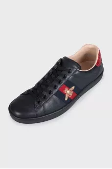 Чоловічі кеди чорного кольору Ace
