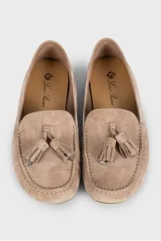 Бежеві лофери Dot Sole Walk