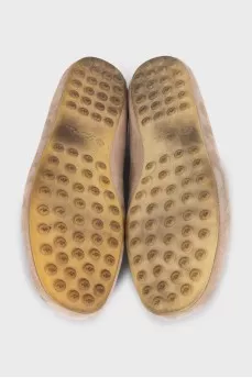 Бежеві лофери Dot Sole Walk