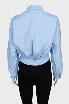 A cropped, tapered shirt