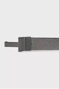 Double-sided belt in a combination of colors