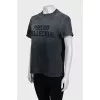 Pseudo Intellectual Black Ripped T-Shirt