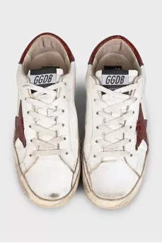 White Super-Star sneakers