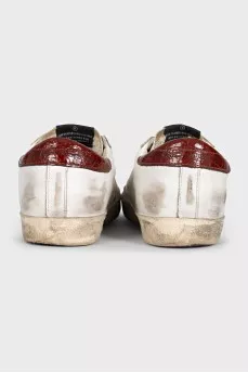 White Super-Star sneakers