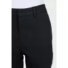 Черные slim fit брюки